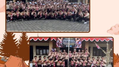 Upacara Hari Pramuka Ke-64 SMP IT & SMK ADA Secang, Membentuk Karakter, Berakhlak , Dan Cinta Alquran
